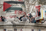 Tensions At The End Of The Pro-Palestinian Demonstration In Paris
