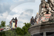 Tensions At The End Of The Pro-Palestinian Demonstration In Paris