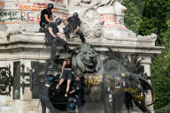 Tensions At The End Of The Pro-Palestinian Demonstration In Paris