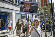 Protest against US President Trump in Brussels