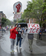 Boston Gay Pride Parade and No Kings march