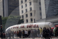 Annual March In Sao Paulo To Support The Decriminalization Of Marijuana