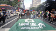 Annual March In Sao Paulo To Support The Decriminalization Of Marijuana