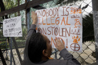Democrats Protest Against Immigration Policies Of U.S. President Donald Trump