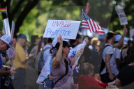 No Kings Protest At Texas State Capitol 