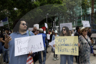 Democrats Protest Against Immigration Policies Of U.S. President Donald Trump