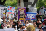No Kings Protest At Texas State Capitol 