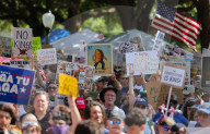 No Kings Protest At Texas State Capitol 