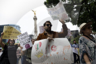 Democrats Protest Against Immigration Policies Of U.S. President Donald Trump