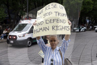 Democrats Protest Against Immigration Policies Of U.S. President Donald Trump