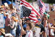 No Kings Protest At Texas State Capitol 