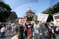 No Kings Protest At Texas State Capitol 