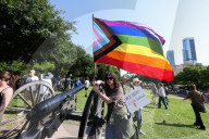 No Kings Protest At Texas State Capitol 