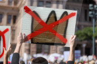 No Kings Protest At Texas State Capitol 