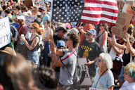 No Kings Protest At Texas State Capitol 