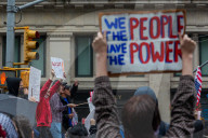 No Kings NYC Protest