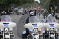 DC: Demonsttrators hold a 250 US Army rally