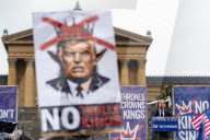 No Kings Protest In Philadelphia