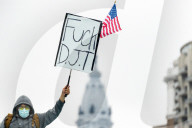 No Kings Protest In Philadelphia