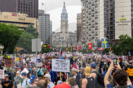 No Kings Protest In Philadelphia