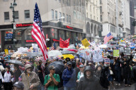 “No Kings Day” Protest In New York City