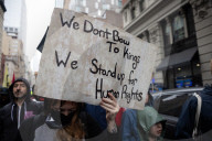 “No Kings Day” Protest In New York City
