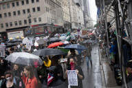 “No Kings Day” Protest In New York City