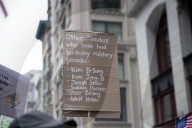 “No Kings Day” Protest In New York City