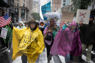 “No Kings Day” Protest In New York City