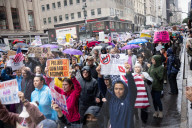 “No Kings Day” Protest In New York City