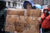 “No Kings Day” Protest In New York City