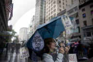 “No Kings Day” Protest In New York City