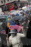 “No Kings Day” Protest In New York City