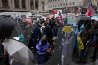 “No Kings Day” Protest In New York City