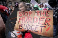 “No Kings Day” Protest In New York City
