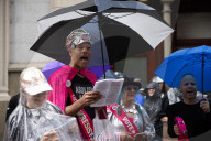 “No Kings Day” Protest In New York City