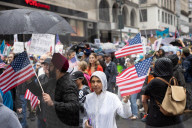 “No Kings Day” Protest In New York City