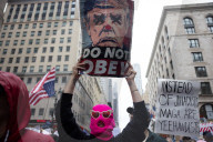 “No Kings Day” Protest In New York City