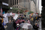 “No Kings Day” Protest In New York City