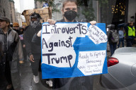 “No Kings Day” Protest In New York City