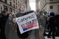 “No Kings Day” Protest In New York City