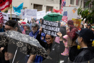 “No Kings Day” Protest In New York City