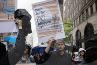 “No Kings Day” Protest In New York City