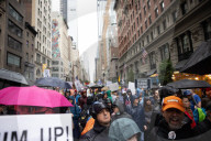 “No Kings Day” Protest In New York City