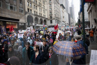 “No Kings Day” Protest In New York City
