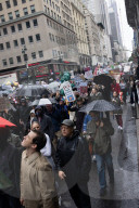 “No Kings Day” Protest In New York City