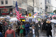 “No Kings Day” Protest In New York City