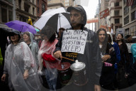 “No Kings Day” Protest In New York City