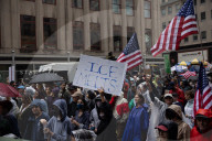 “No Kings Day” Protest In New York City