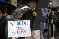 “No Kings Day” Protest In New York City